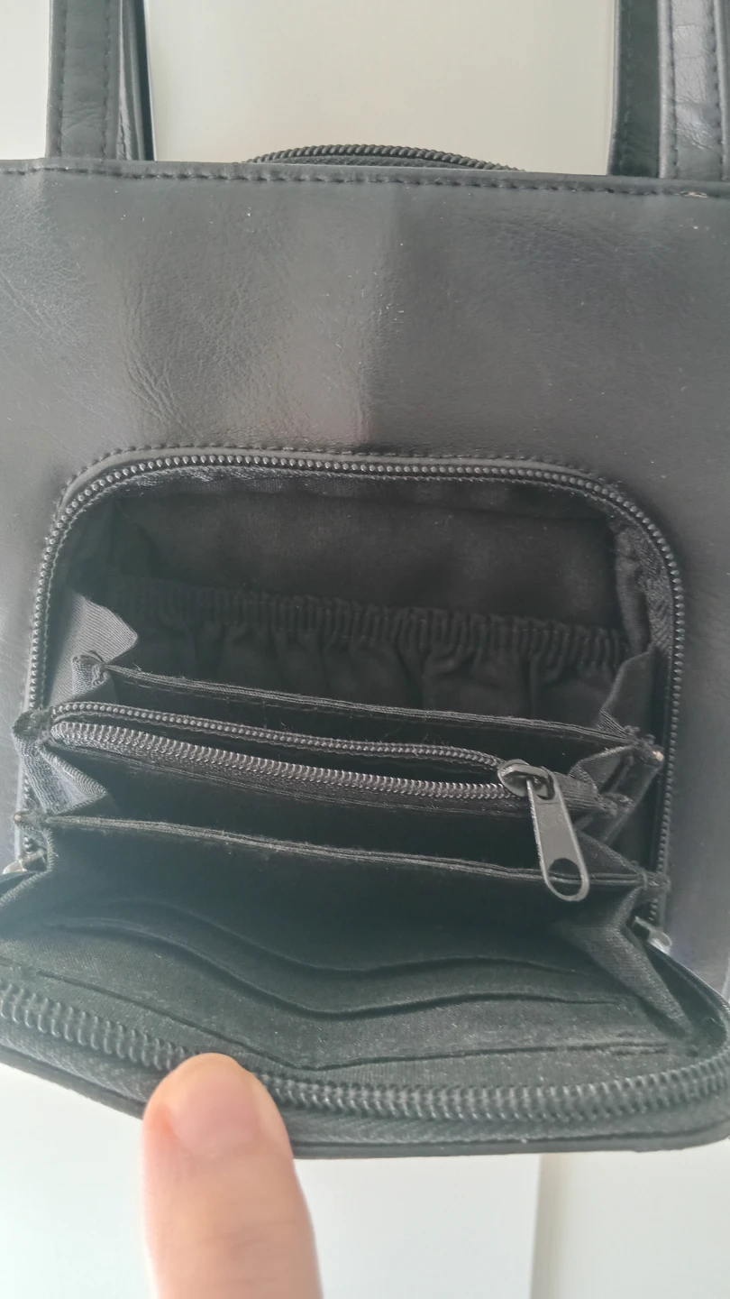 Rosetti Black Faux Leather Shoulder Bag - photo 4