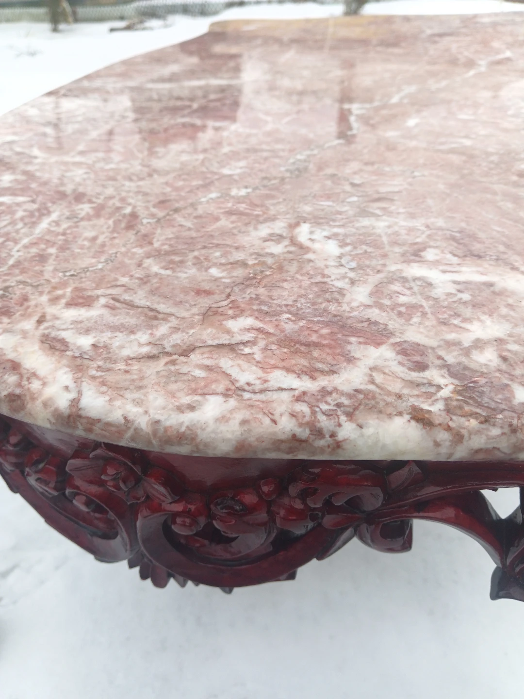 Vintage Marble Top Accent Tables (Set of 3)