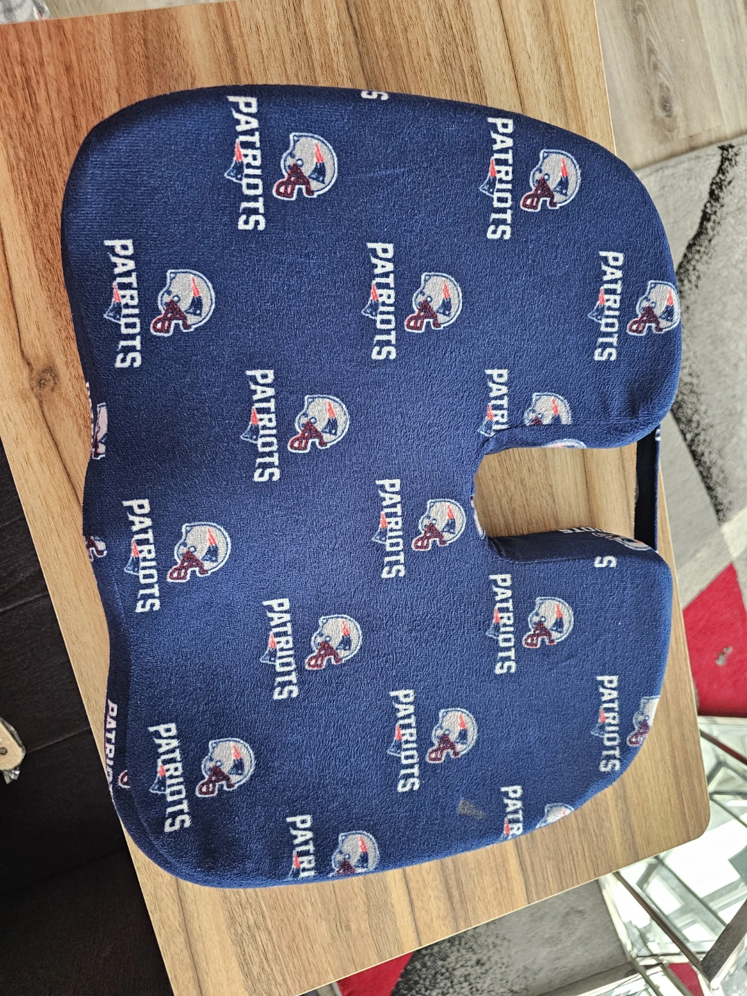 England Patriots Seat Cushion