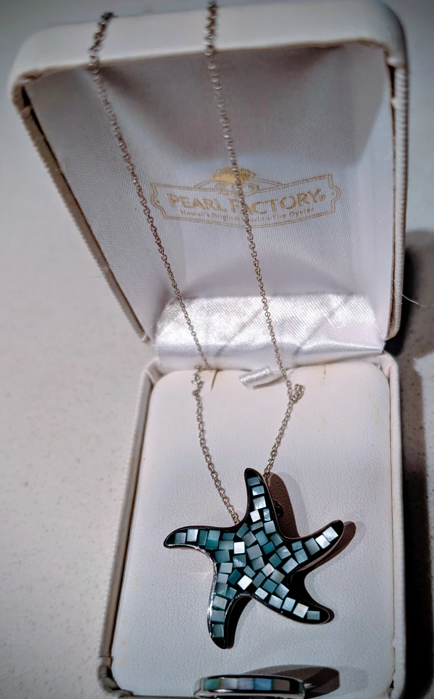 Pearl Factory Starfish Necklace & Ring Set