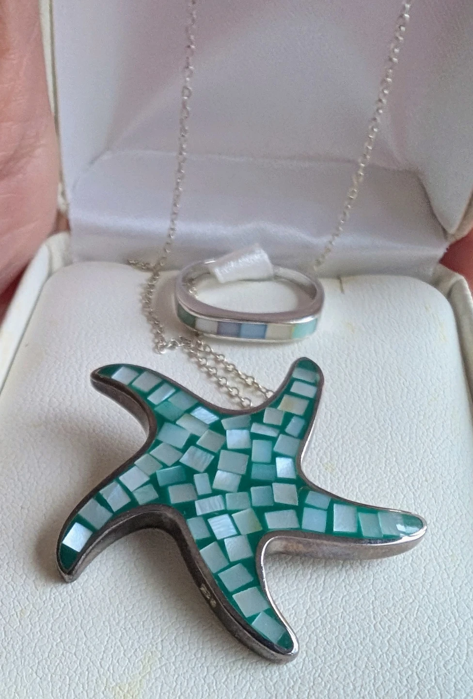 Pearl Factory Starfish Necklace & Ring Set - photo 2