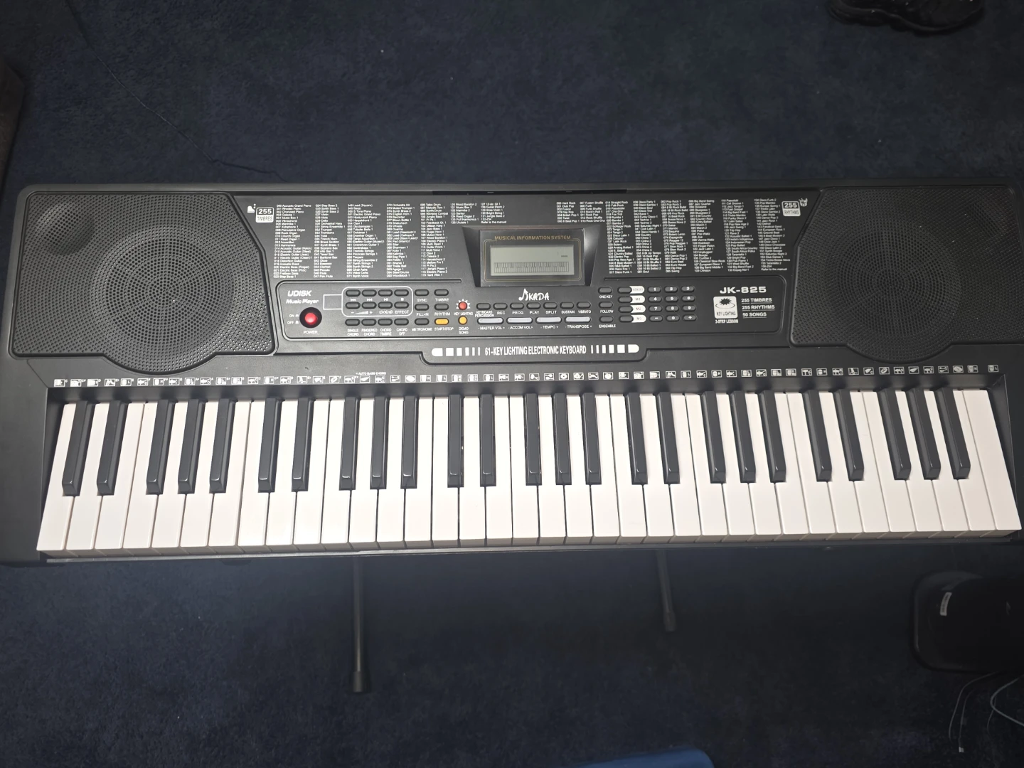 Jinda JK-825 61-Key Electronic Keyboard