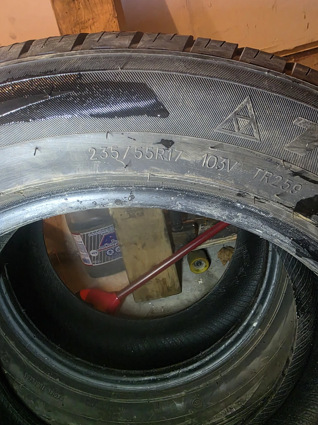 2X235/55/R17 triangle advantx suv all season tires  only 2