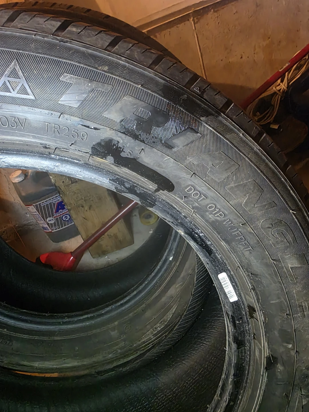 2X235/55/R17 triangle advantx suv all season tires  only 2 - photo 2