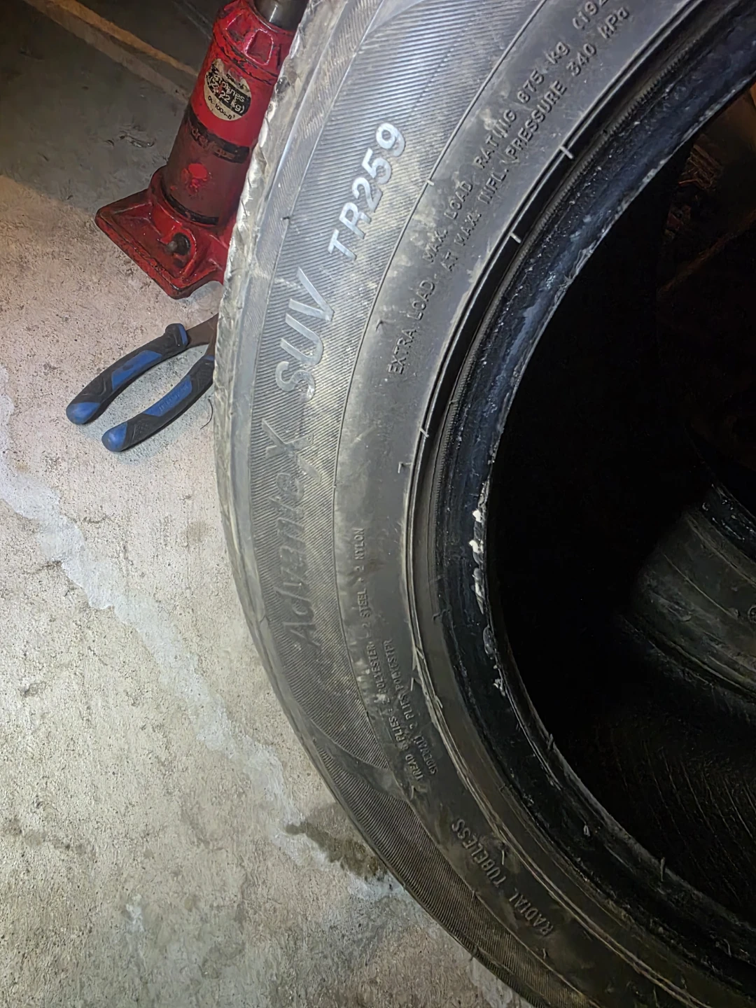 2X235/55/R17 triangle advantx suv all season tires  only 2 - photo 3