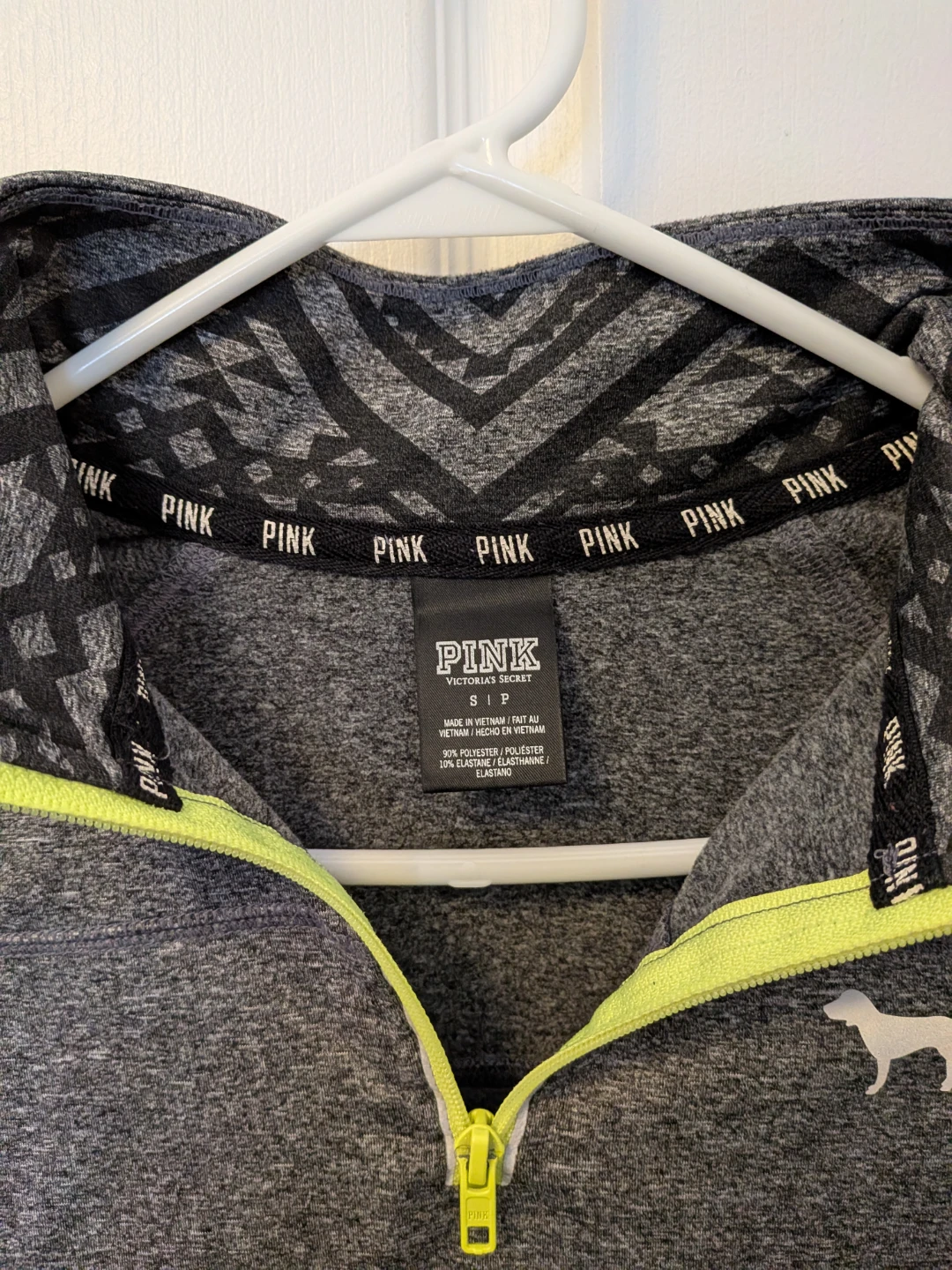 PINK Victoria's Secret Grey Pullover - Size Small