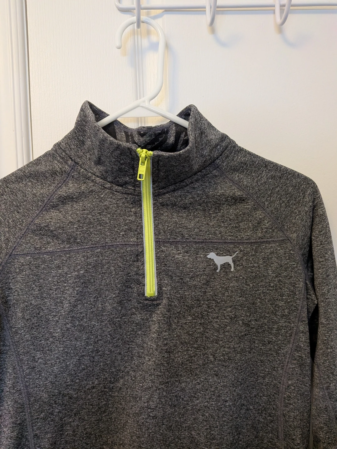 PINK Victoria's Secret Grey Pullover - Size Small - photo 3
