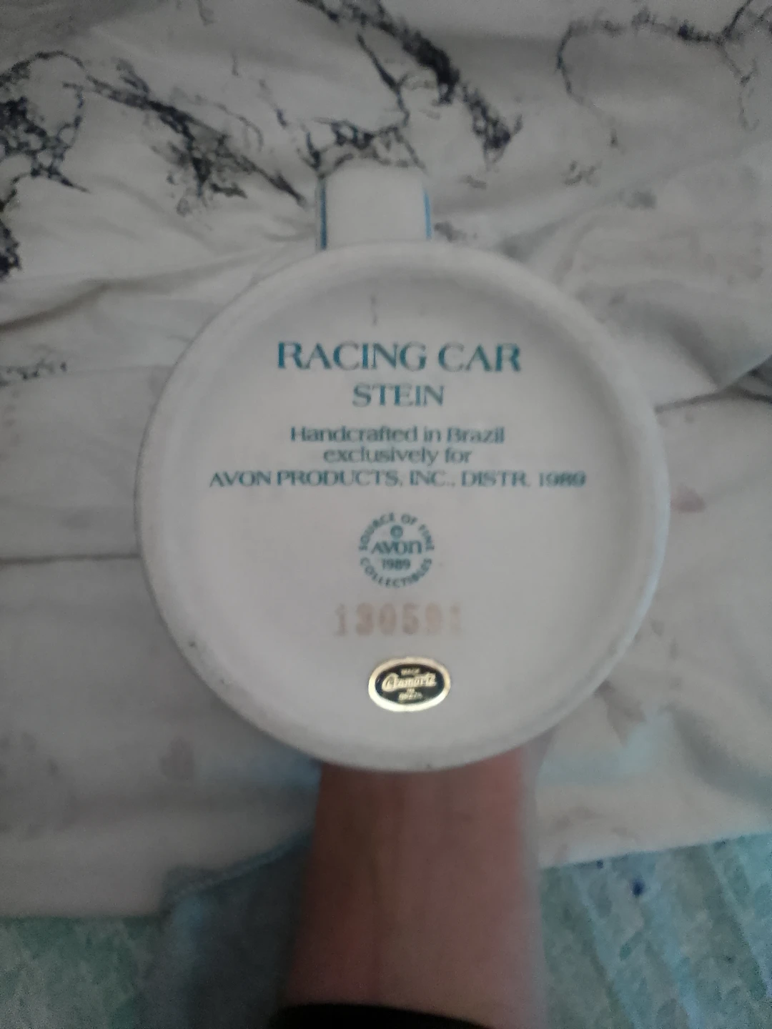 Avon Racing Car Stein - Handcrafted Brazil - photo 4