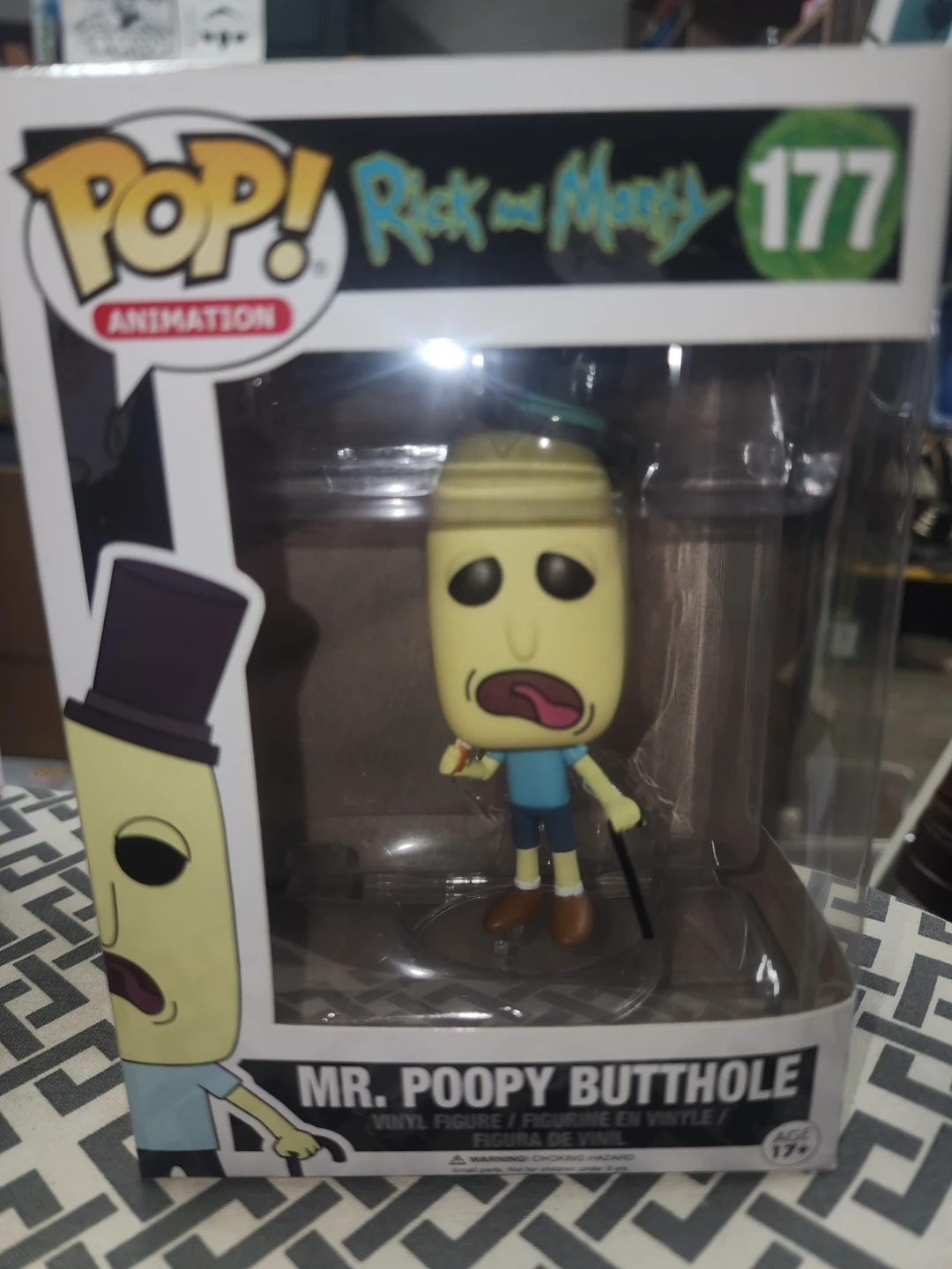 Funko Pop! Rick and Morty Mr. Poopybutthole Vinyl Figure #177