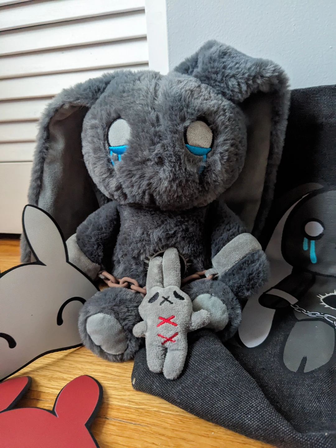 Plushie Dreadfuls PTSD Bunny – Complete Set – Great Conditio - photo 4