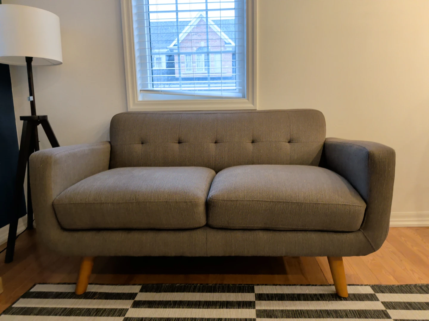 Brown Sofa Couch - photo 4