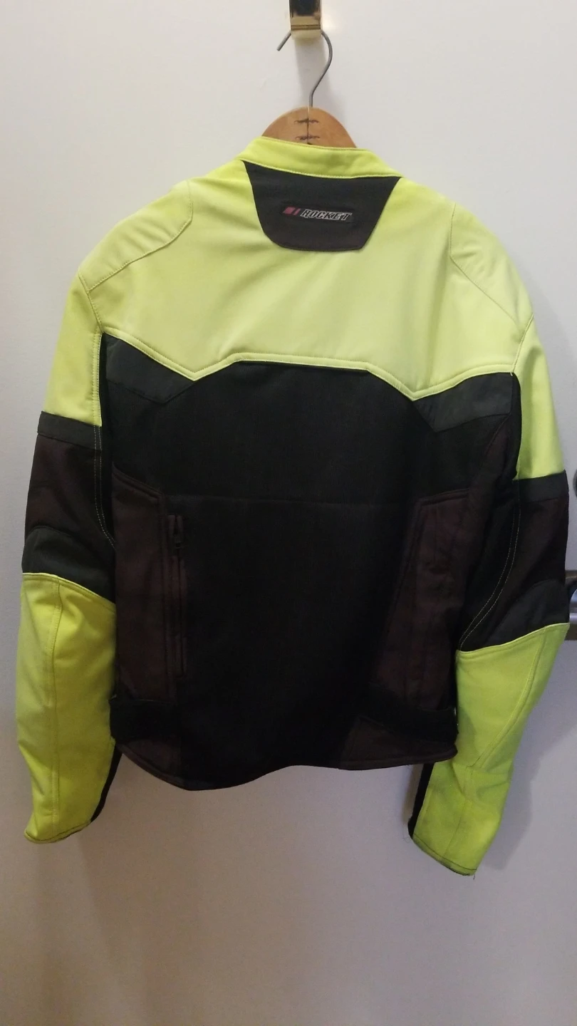 Joe Rocket Motorcycle Jacket - Yellow & Black - photo 2