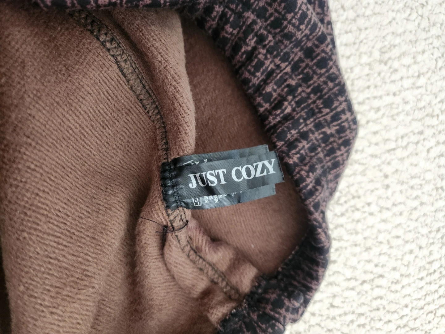 Just Cozy Plaid Lounge Pants Size M/L - photo 4