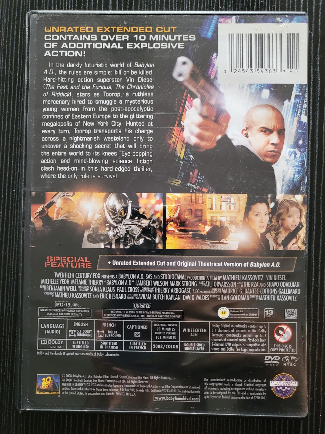 Babylon A.D. - Vin Diesel DVD - photo 2