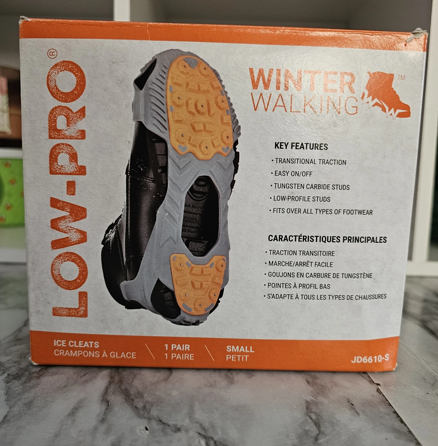 LOW-PRO Ice Cleats - Winter Walking - Small - New - photo 2