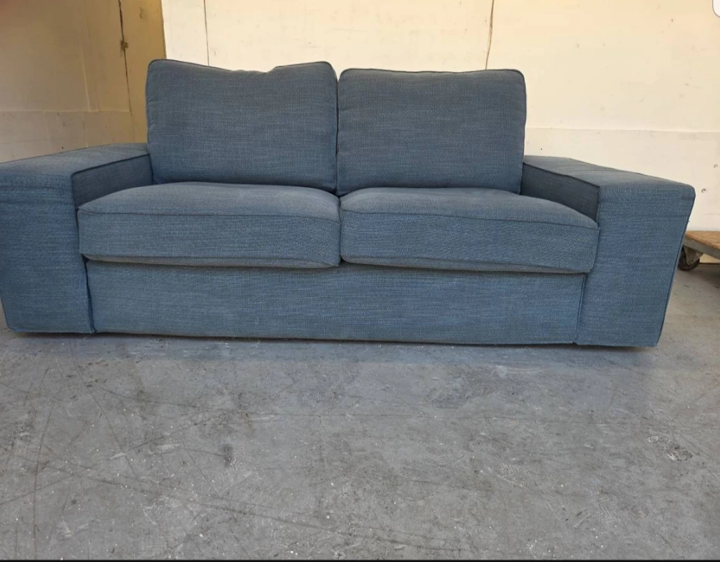 Blue Loveseat Sofa