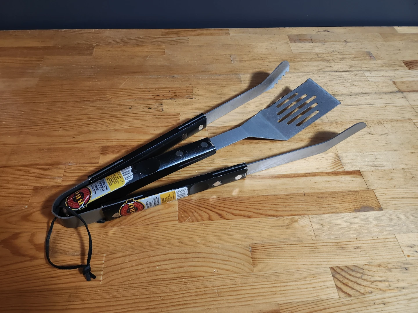 BBQ Grilling Spatula and Tongs Set ❤️ - photo 4
