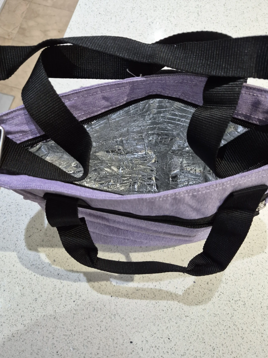 Bench Purple Lunch Bag Tote - photo 2