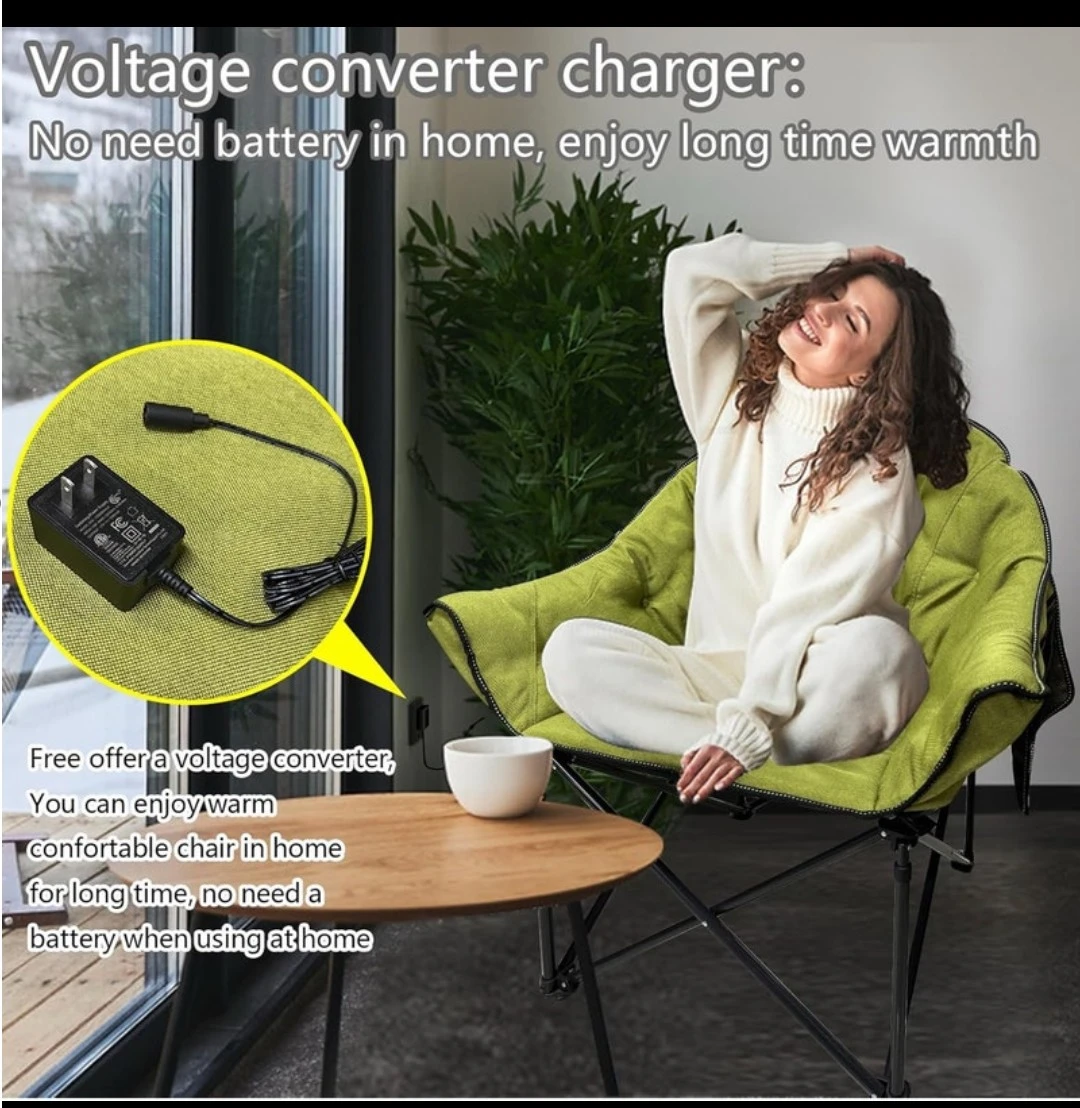 Premium Heated Camping Chair Voltage Converter, Fast Heating NEW - photo 2