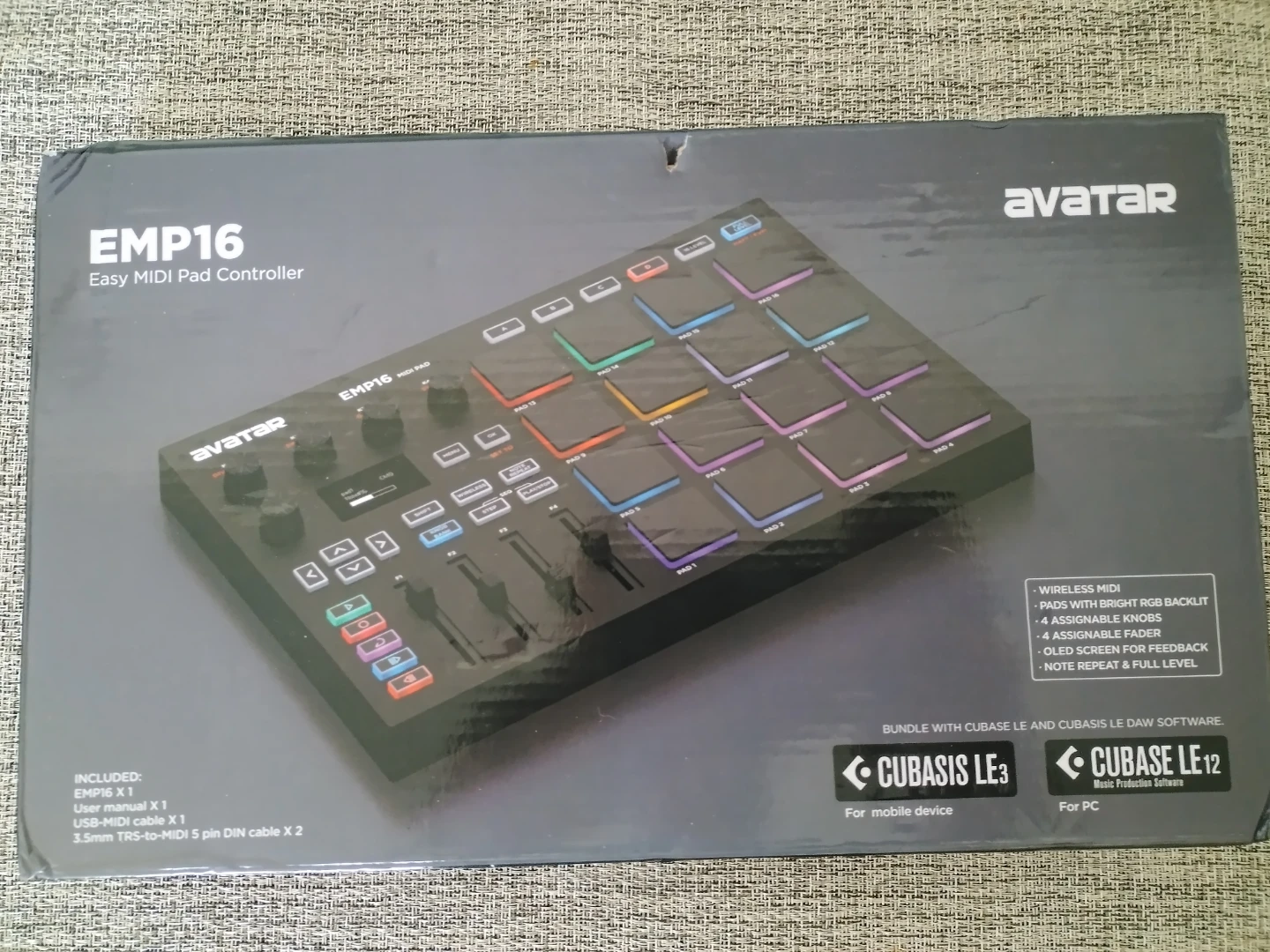 Avatar EMP16 Easy MIDI Pad Controller _Bluetooth - photo 3