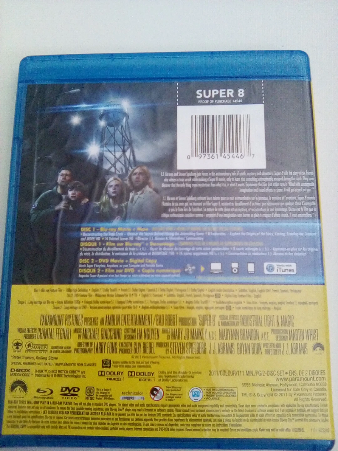 Super 8 Blu-ray + DVD - photo 2