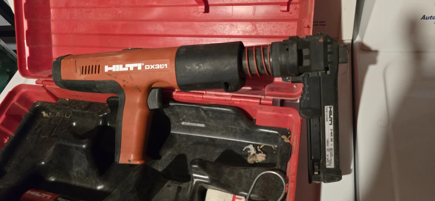 Hilti DX 351 Powder Actuated Tool Kit with Accessories - photo 2