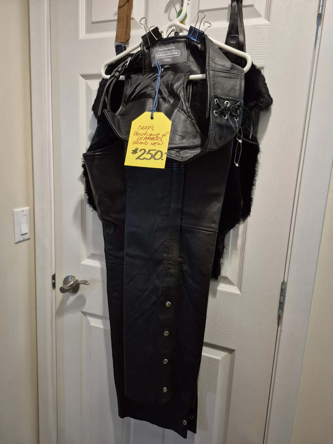 CHAP'S Boutique of Leathers XXL Chaps - Brand New