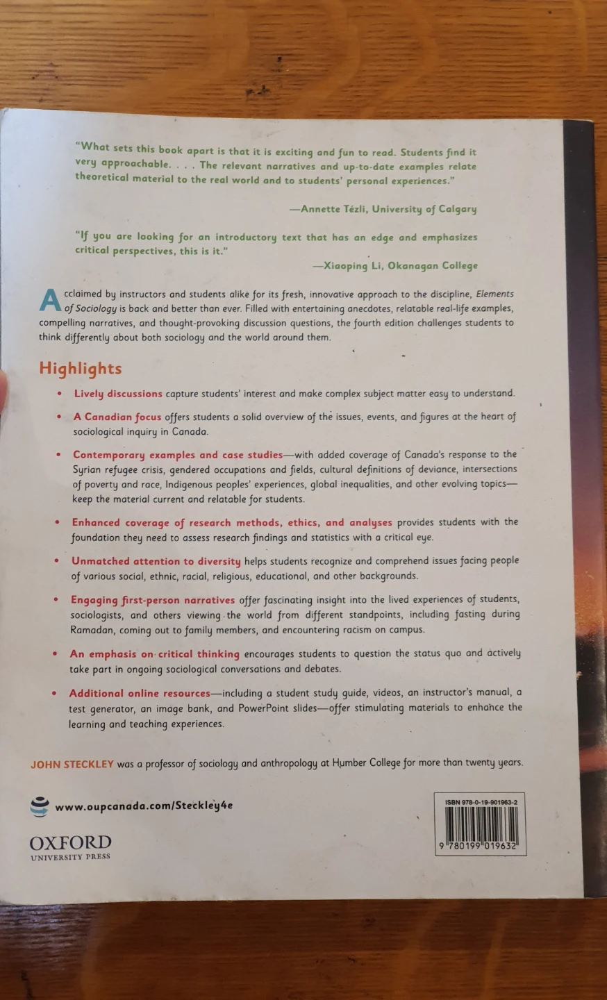 Elements of Sociology: A Critical Canadian Intro - photo 2