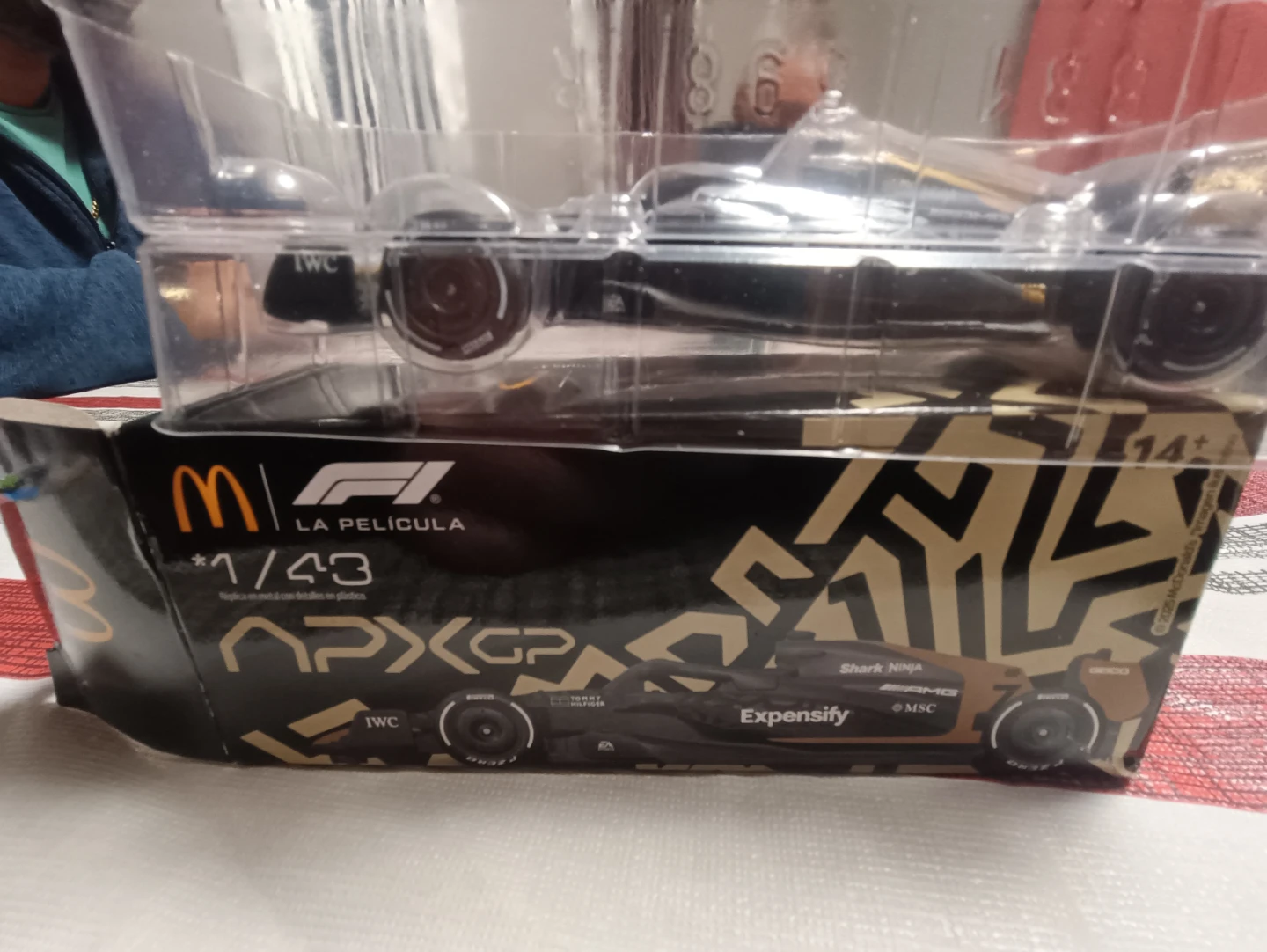 McDonald's APX GP F1 Race Car Toy 1/43 Scale