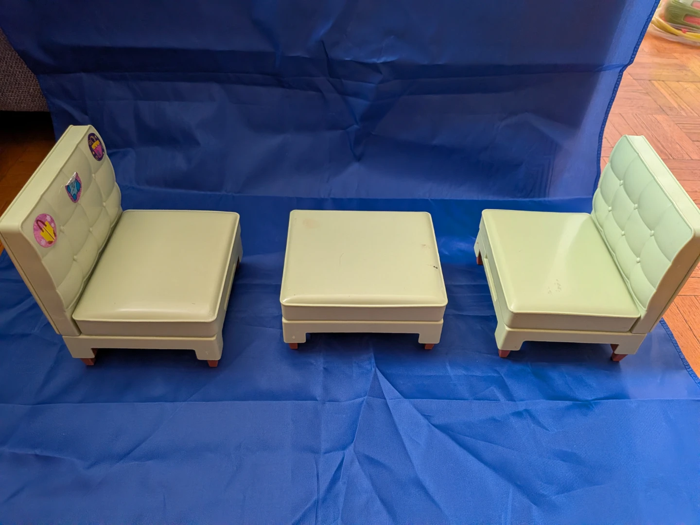 Doll Furniture Set - Chairs and Table