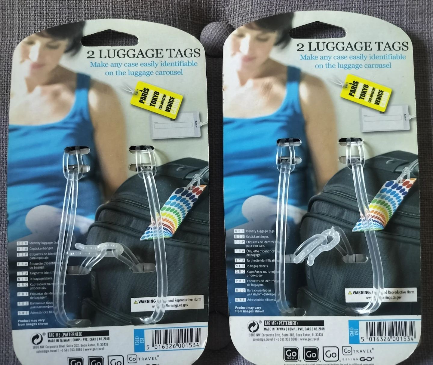 Go Travel Luggage Tags - 2 Pack - photo 2