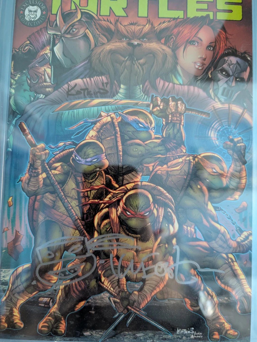 TMNT #69 signed comic book🏆 - photo 2
