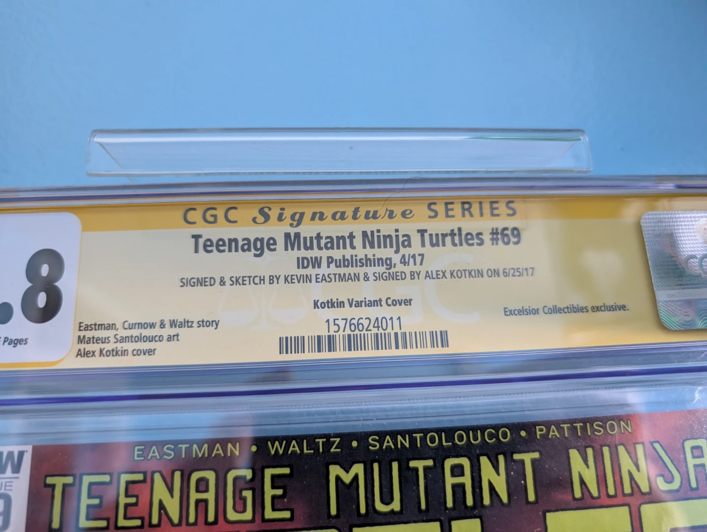 TMNT #69 signed comic book🏆 - photo 4