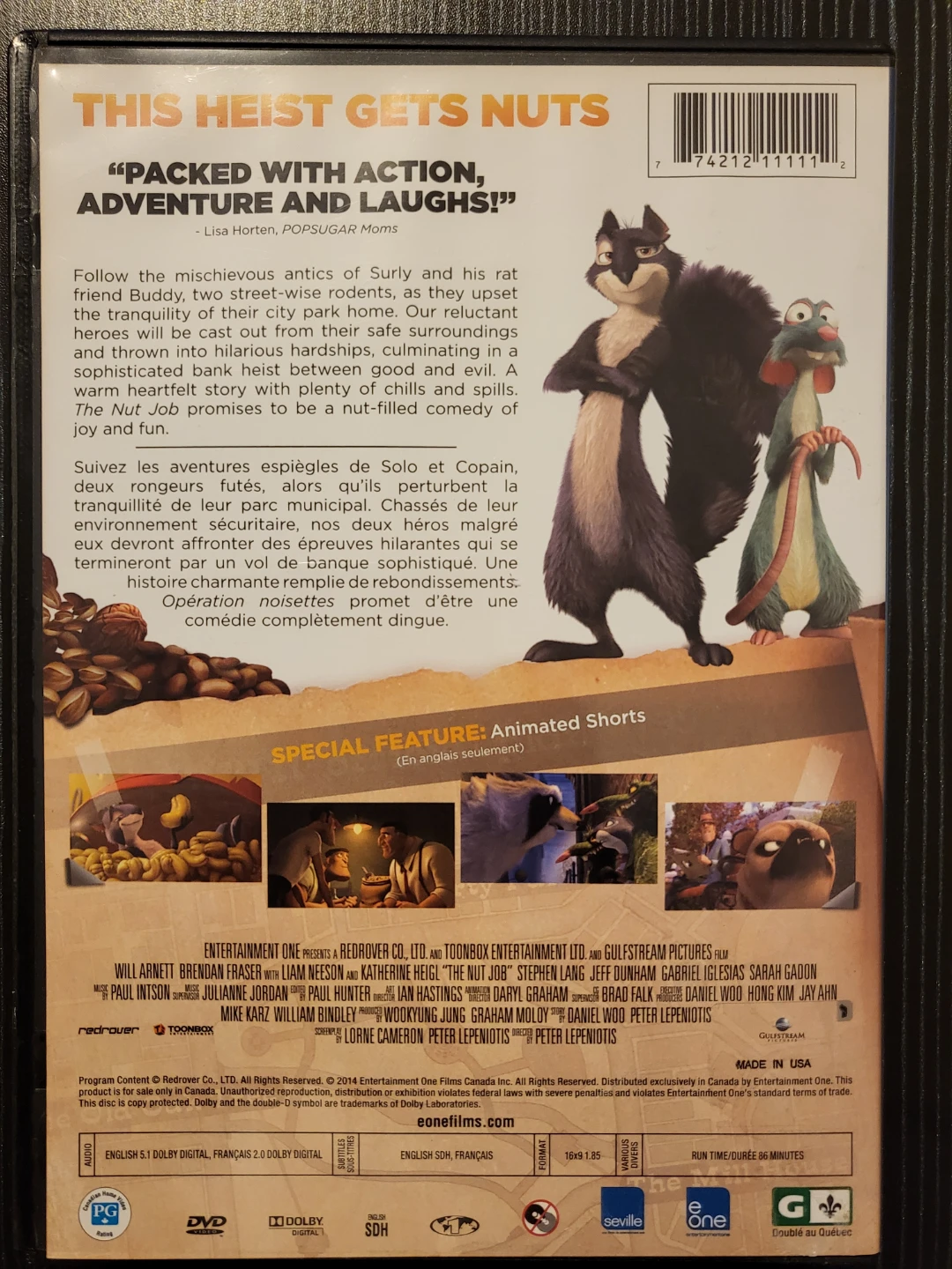 The Nut Job DVD - photo 2