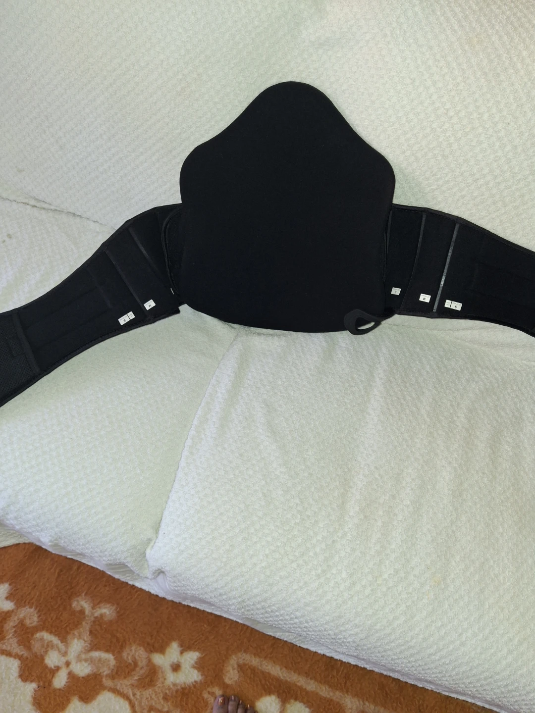 Black Lumbar Support Brace
