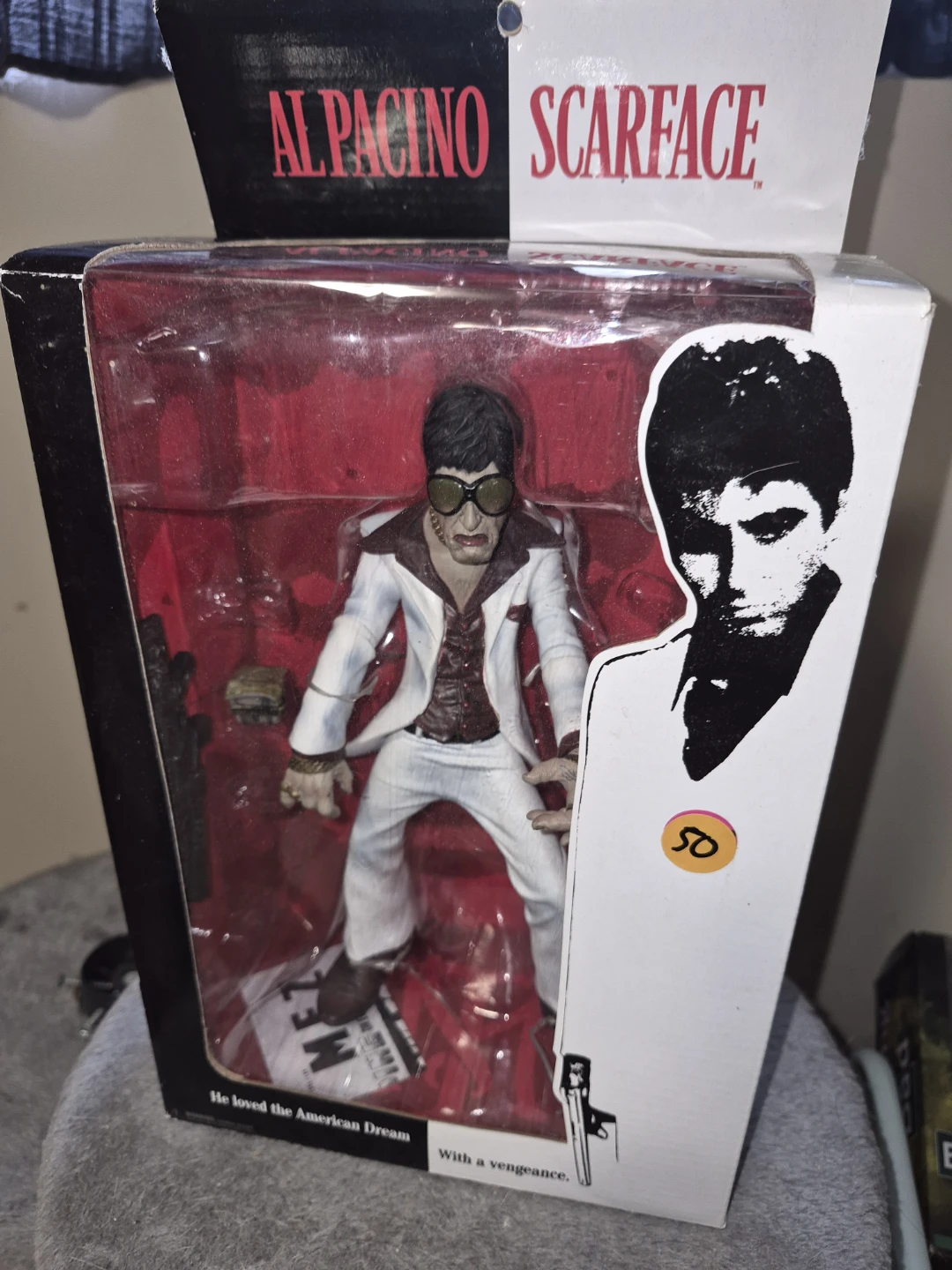 Mezco Toyz Al Pacino Scarface Tony Montana Action Figure