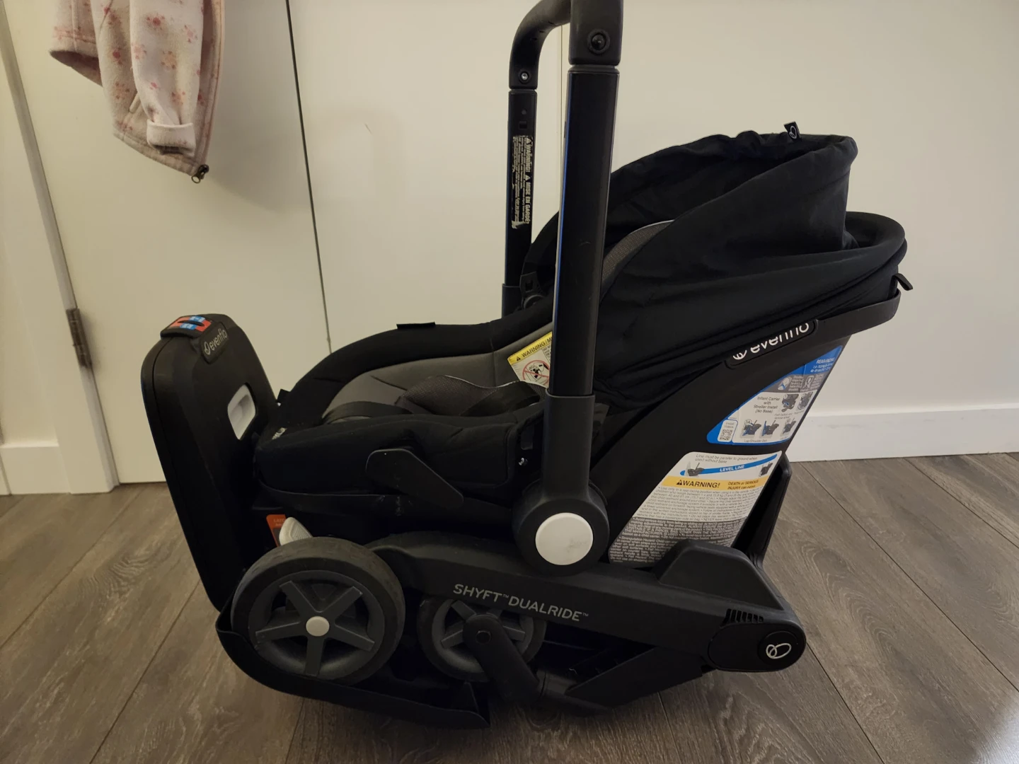 Evenflo Shyft DualRide Infant Car Seat Stroller Combo