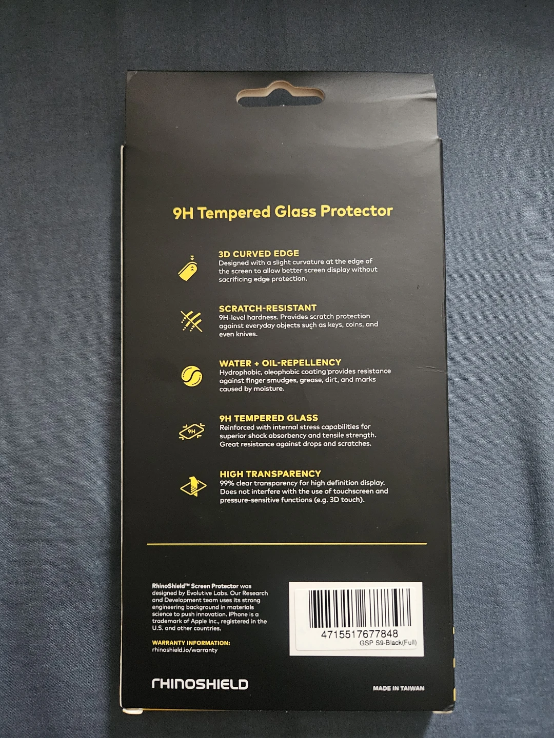 Tempered Glass Screen Protector (Samsung Galaxy S9) - photo 2