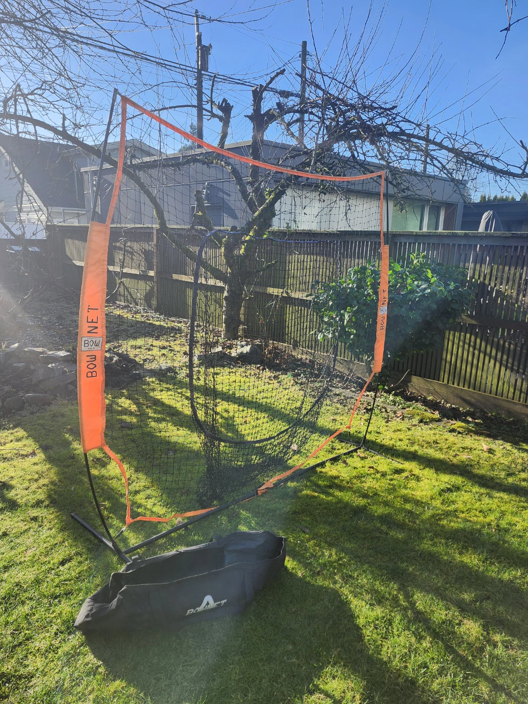 Bow Net Portable Baseball Net
