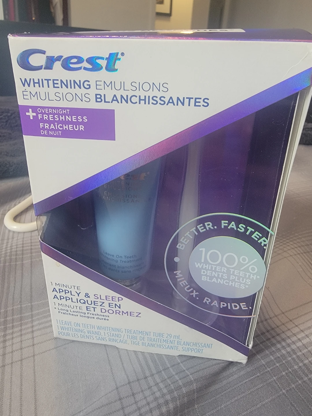 Crest Whitening Emulsions Overnight Freshness - photo 3