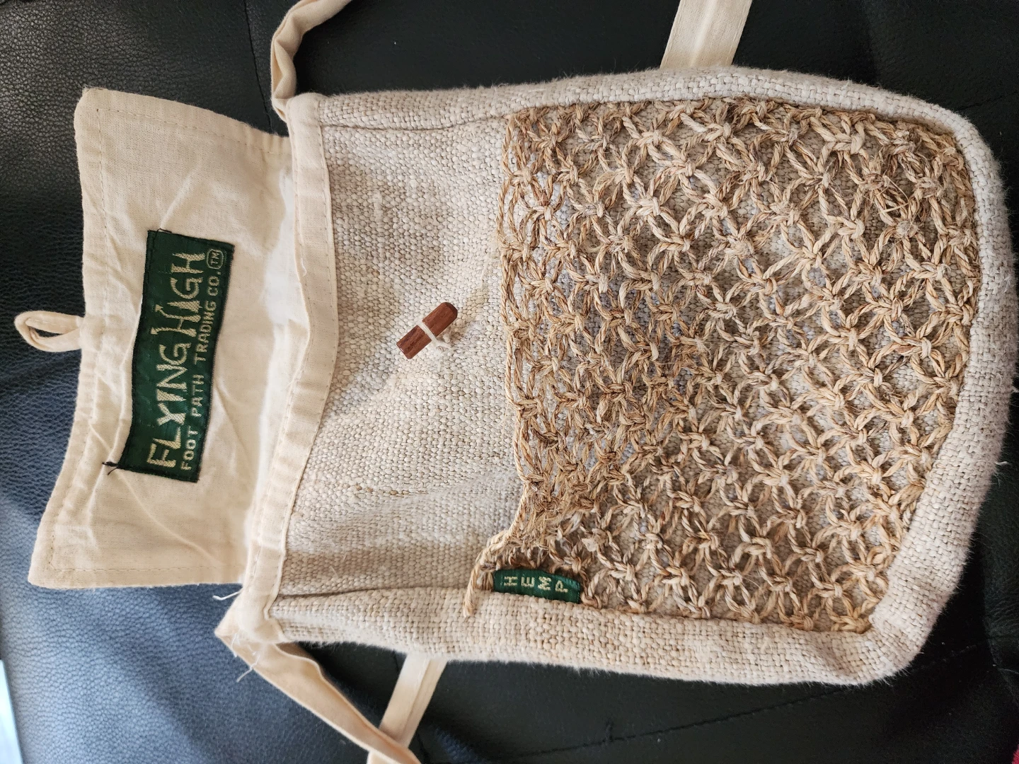 Flying High Hemp Shoulder Bag - photo 3