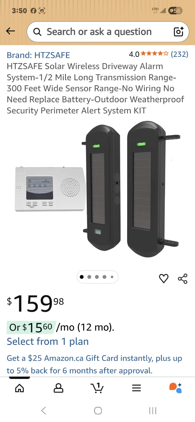 Solar Wireless Driveway Alarm System - 1/2 Mile Range - photo 4