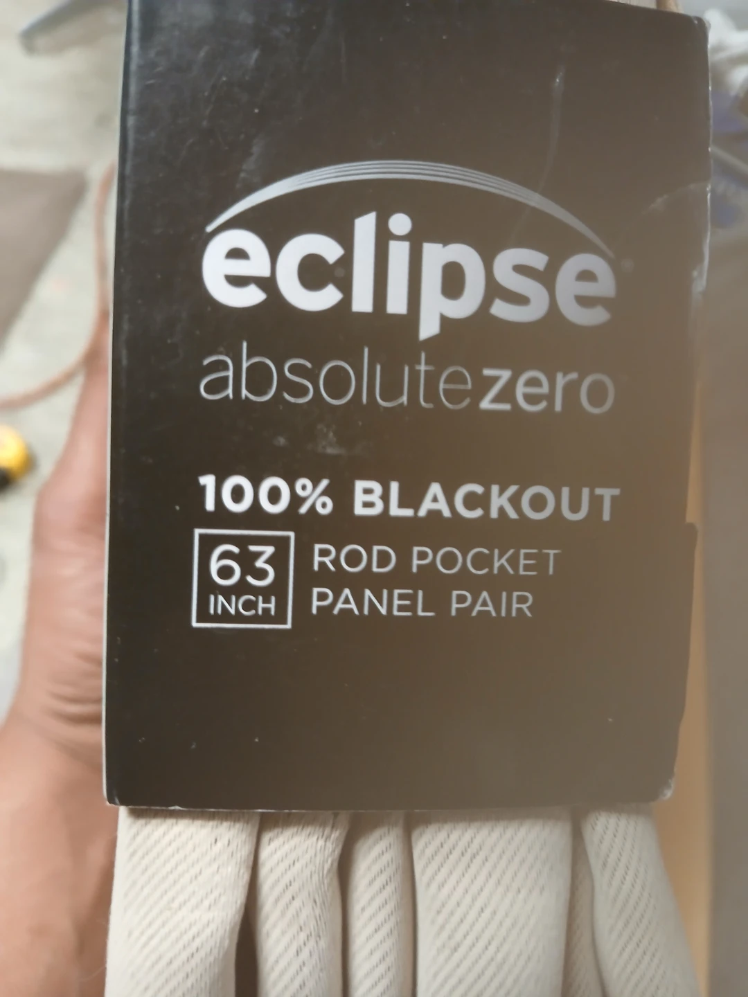 Eclipse Absolute Zero Blackout Curtains - 63 inch - photo 4