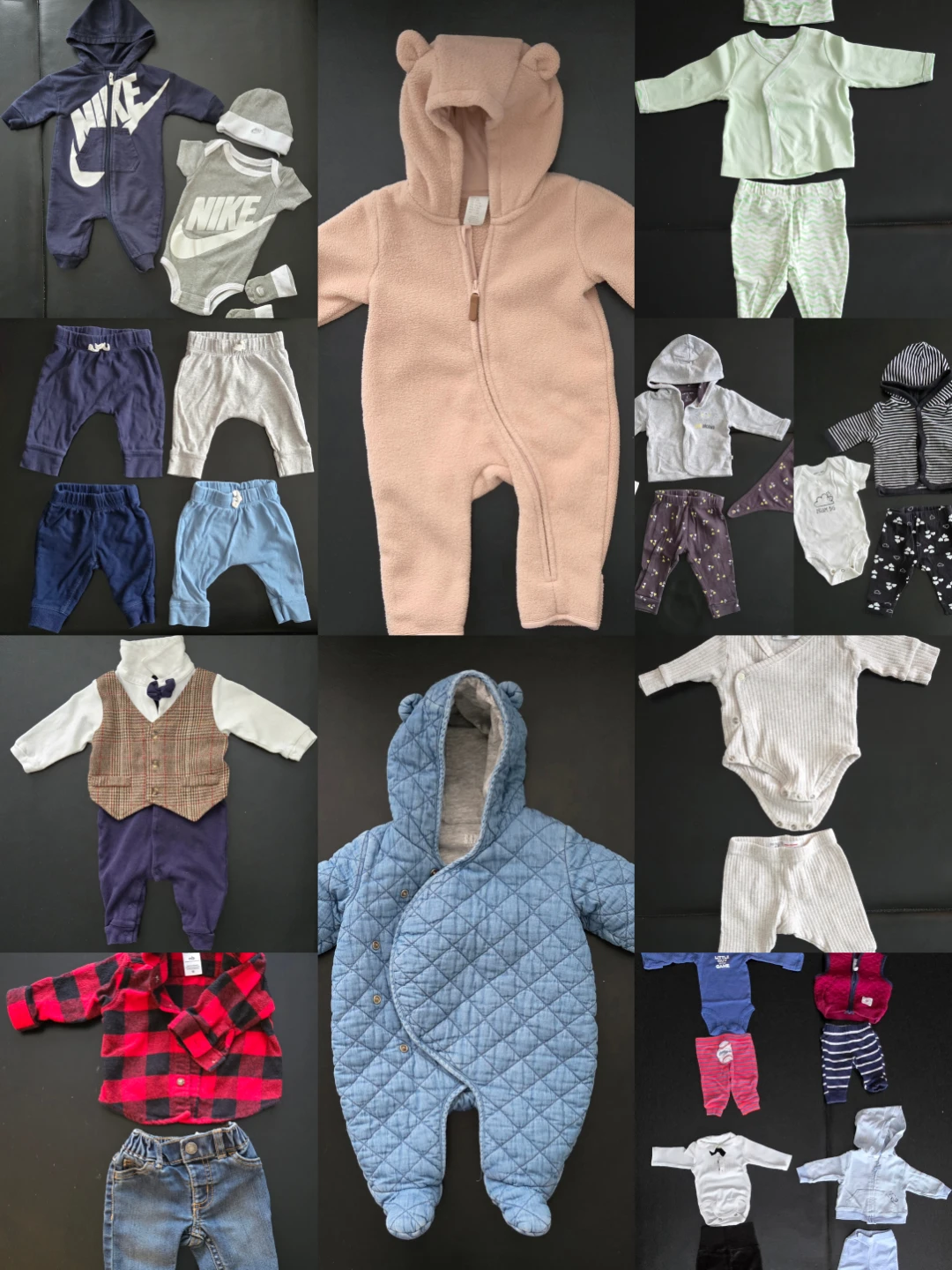 Baby Boy Clothes Bundle - Nike, Carter's, Old Navy & More