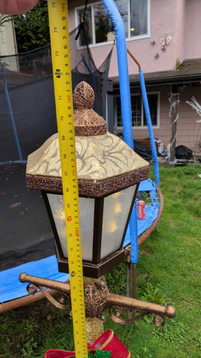 Outdoor Decorative Lamp Post - photo 2