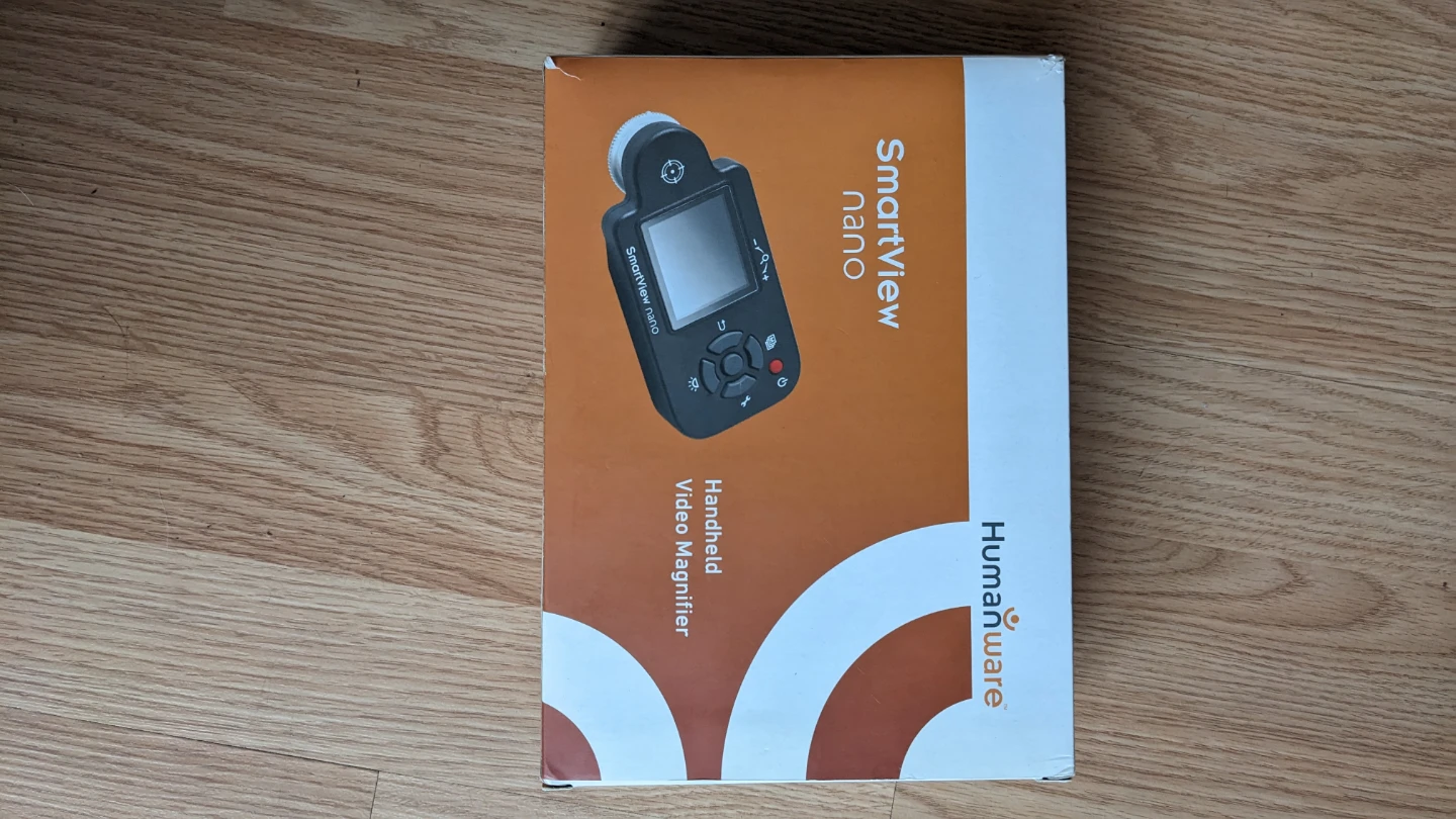 Humaware SmartView Nano Handheld Video Magnifier - New