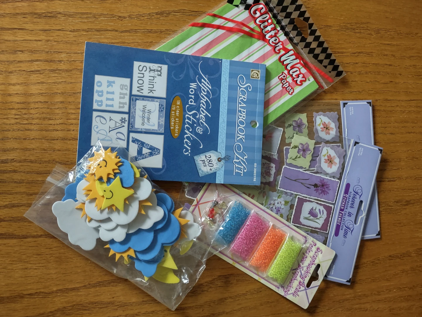FREE: Scrapbooking Bundle: Stickers, Beads, and Embellishments - photo 3
