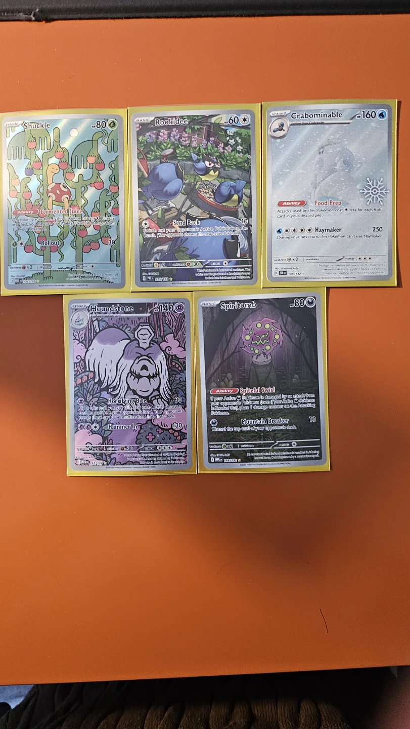 Sleeved Illustration Rares