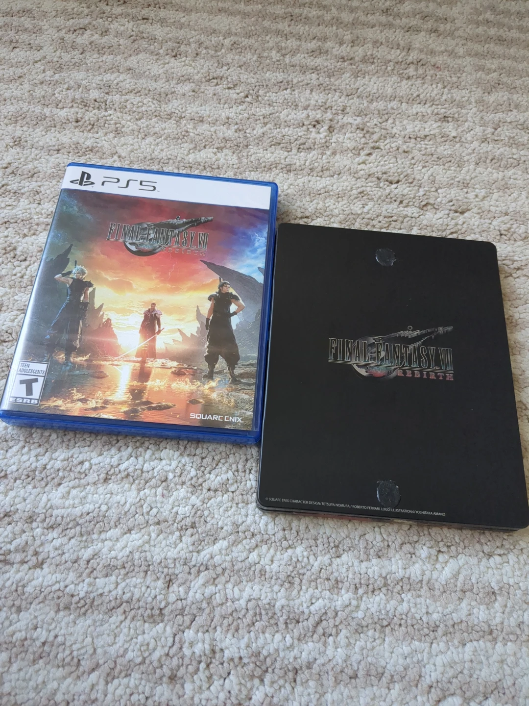 Final Fantasy VII Rebirth PS5 Game  with steel case - photo 2