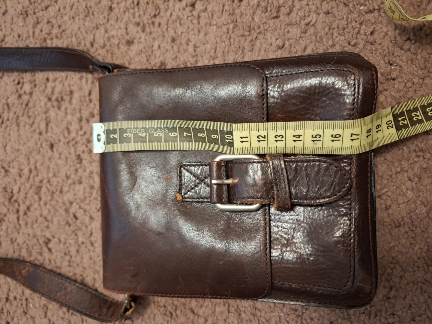 Aldo Brown Leather Crossbody Bag - photo 2